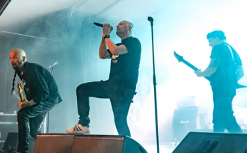 Picture of Tad Morose in concert taken by Lennart Håård
