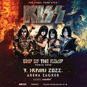 Kiss tour information