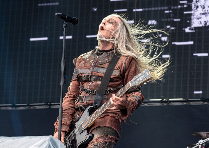 Picture of PAIN in concert taken by Lennart Håård