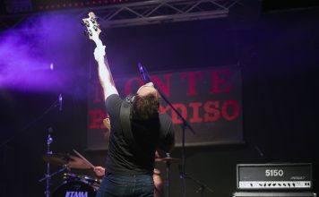 Picture of Mean Machine in concert taken by David Gasson