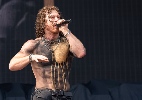 A picture of Nothing More in concert at Sweden Rock Festival taken by Lennart Håård