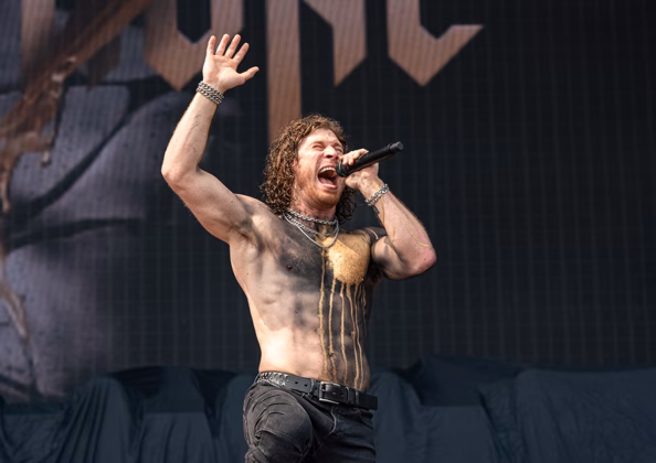 A picture of Nothing More in concert at Sweden Rock Festival taken by Lennart Håård