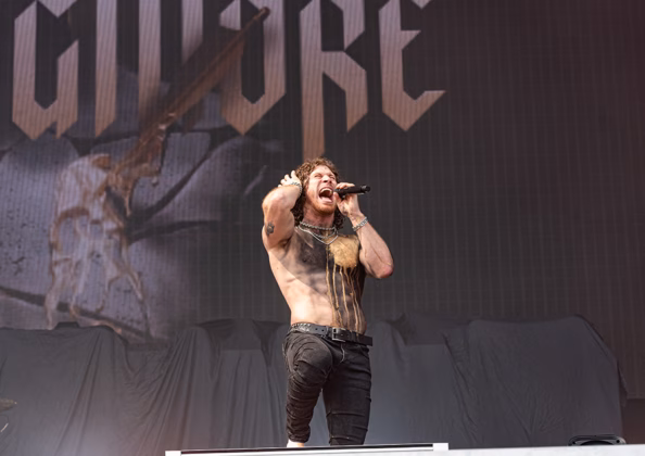 A picture of Nothing More in concert at Sweden Rock Festival taken by Lennart Håård