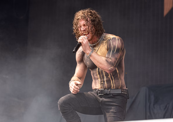 A picture of Nothing More in concert at Sweden Rock Festival taken by Lennart Håård