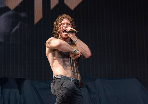 A picture of Nothing More in concert at Sweden Rock Festival taken by Lennart Håård