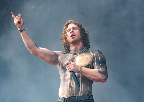 A picture of Nothing More in concert at Sweden Rock Festival taken by Lennart Håård