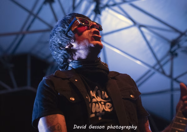 Picture of Marky Ramone's Blitzkrieg in concert taken by David Gasson