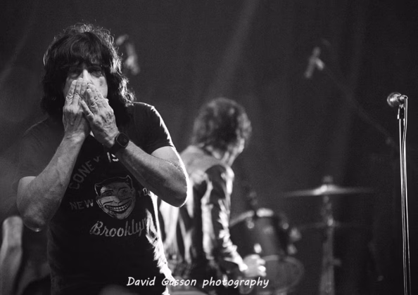 Picture of Marky Ramone's Blitzkrieg in concert taken by David Gasson