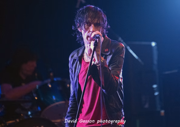 Picture of Marky Ramone's Blitzkrieg in concert taken by David Gasson