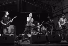 Picture of The Bills in concert taken by David Gasson