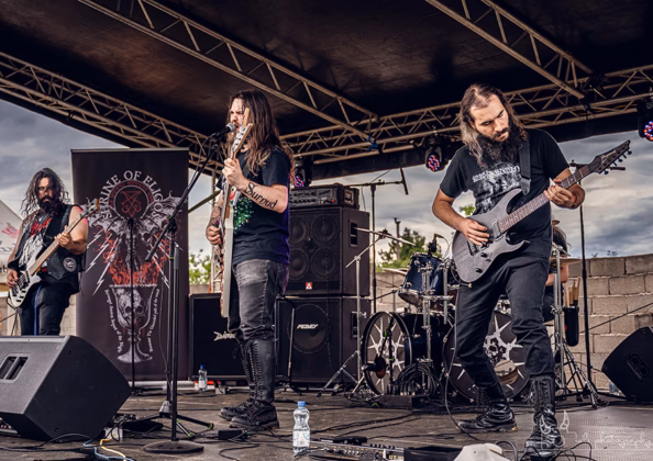 Picture of Shrine of Eligos in concert taken by Iuliana Pasca
