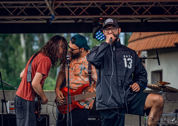 Picture of Avoid Humanity in concert taken by Iuliana Pasca