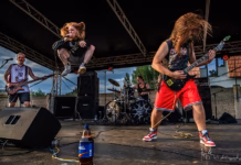 Picture of Gnoj in concert taken by Iuliana Pasca