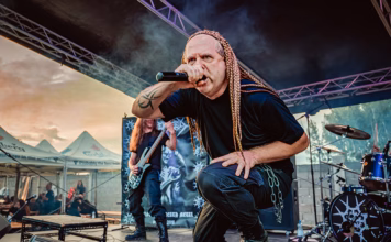 Picture of Angerseed in concert taken by Iuliana Pasca