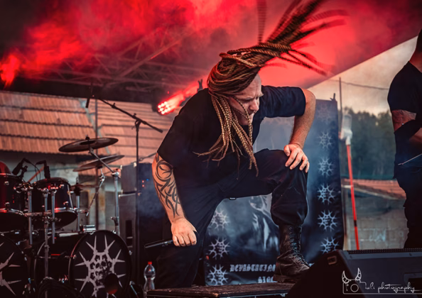 Picture of Angerseed in concert taken by Iuliana Pasca
