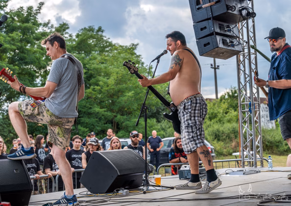 Picture of Los Pogos in concert taken by Iuliana Pasca