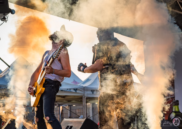 Picture of Turbowitch in concert taken by Iuliana Pasca