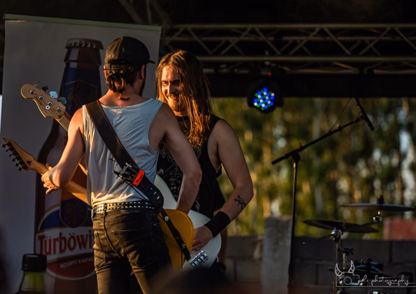 Picture of Turbowitch in concert taken by Iuliana Pasca