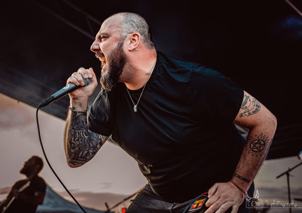 Picture of Throne in concert taken by Iuliana Pasca
