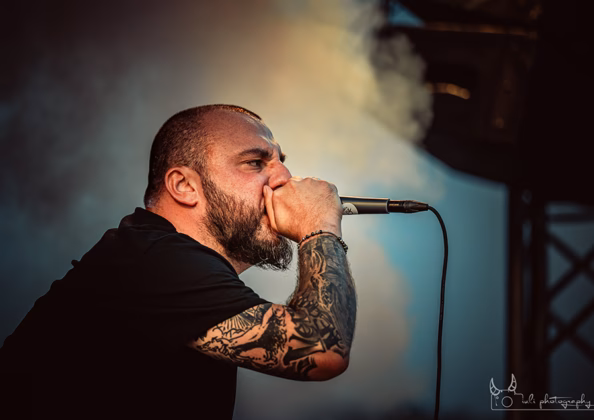 Picture of Throne in concert taken by Iuliana Pasca
