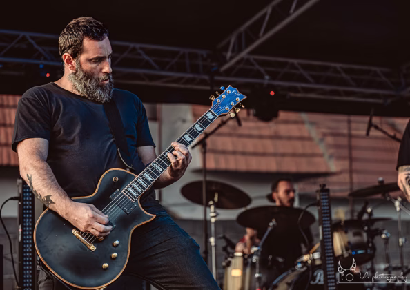 Picture of Throne in concert taken by Iuliana Pasca