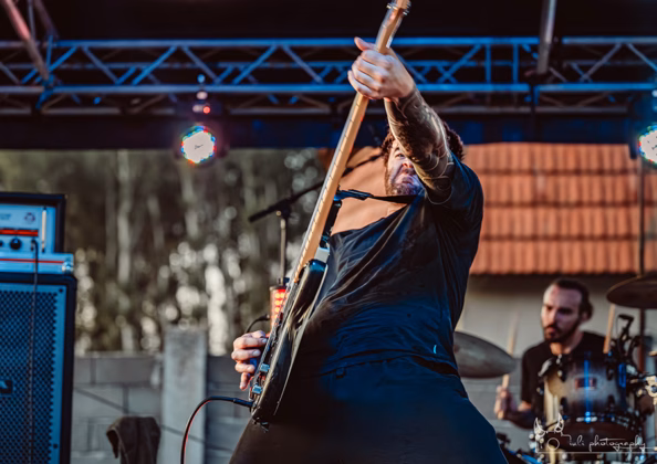Picture of Throne in concert taken by Iuliana Pasca