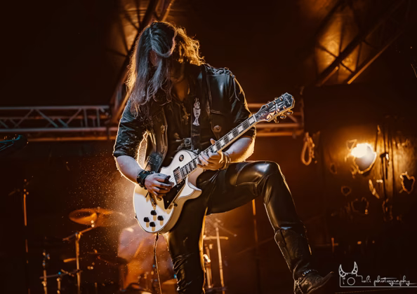 Picture of Ensanguinate in concert taken by Iuliana Pasca