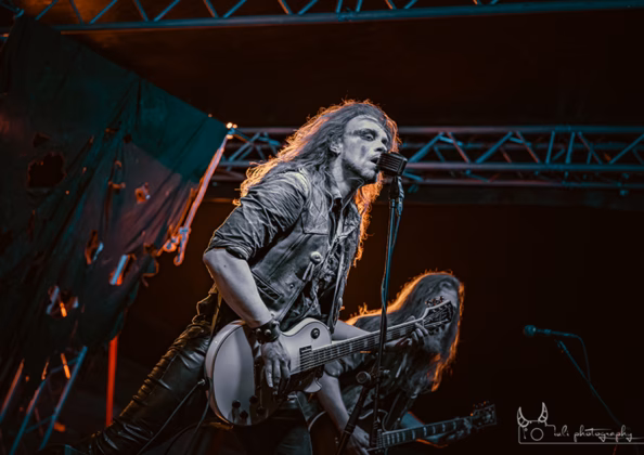 Picture of Ensanguinate in concert taken by Iuliana Pasca
