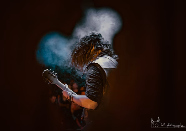 Picture of Ensanguinate in concert taken by Iuliana Pasca