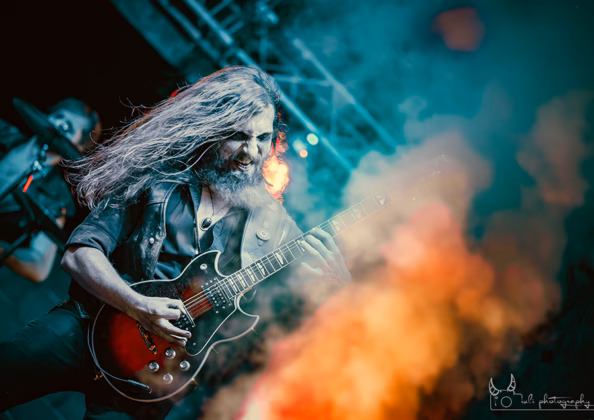 Picture of Ensanguinate in concert taken by Iuliana Pasca