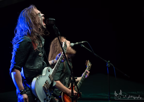 Picture of Ensanguinate in concert taken by Iuliana Pasca