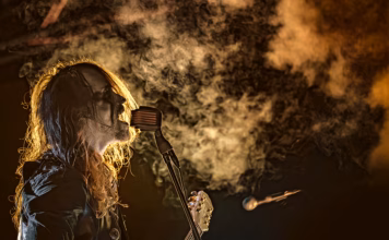 Picture of Ensanguinate in concert taken by Iuliana Pasca