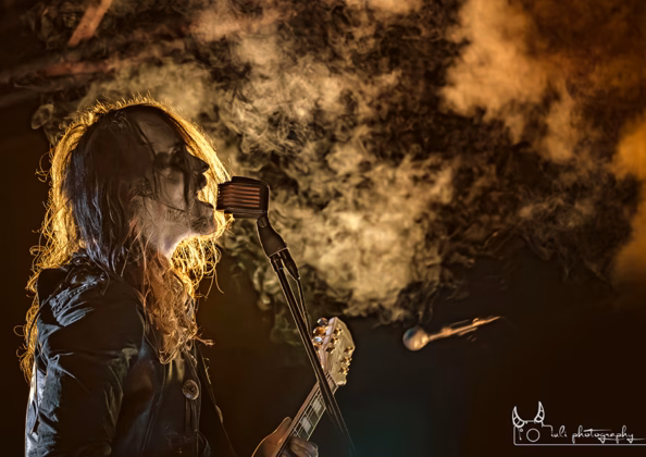 Picture of Ensanguinate in concert taken by Iuliana Pasca