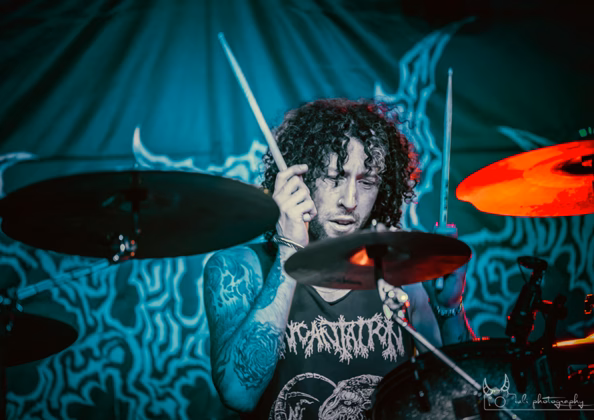 Picture of Burial in concert taken by Iuliana Pasca