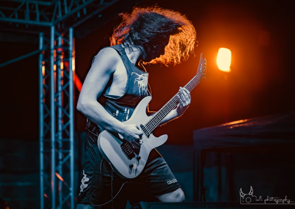 Picture of Burial in concert taken by Iuliana Pasca