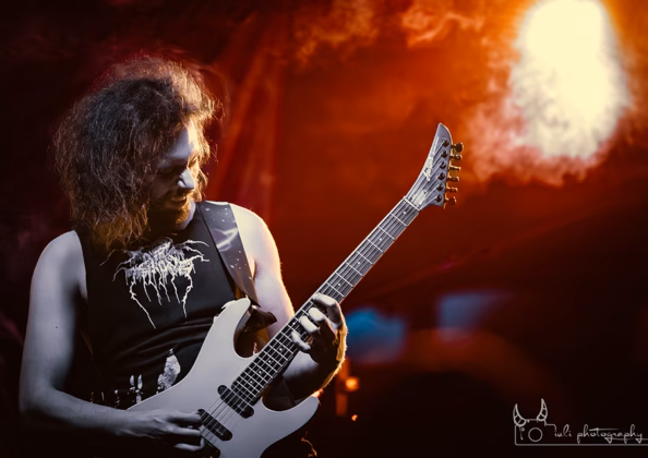 Picture of Burial in concert taken by Iuliana Pasca