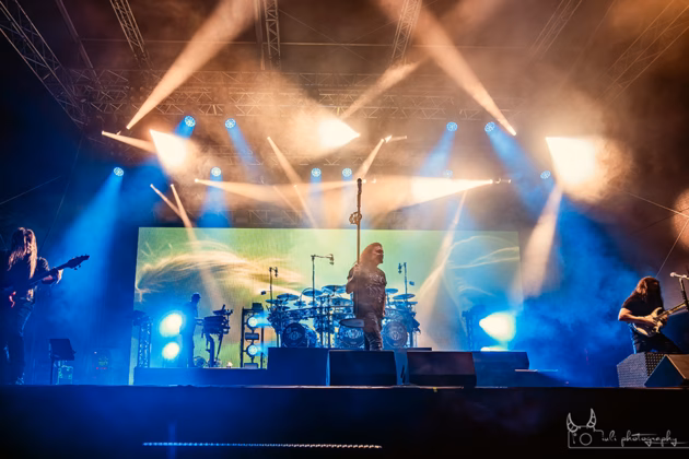 Picture of Dream Theater in concert taken by Iuliana Pasca