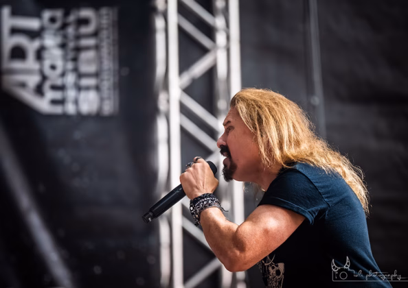 Picture of Dream Theater in concert taken by Iuliana Pasca