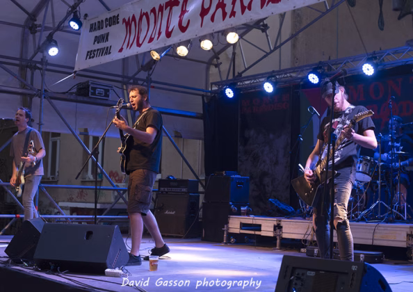A picture of Zlotvori in concert taken by David Gasson