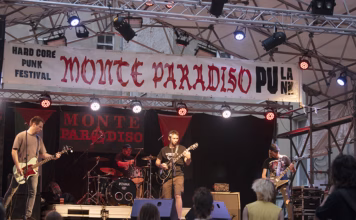 A picture of Zlotvori in concert taken by David Gasson