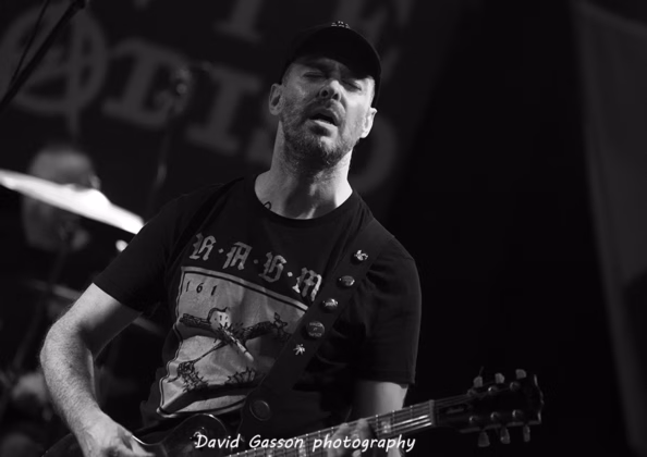 A picture of Deriva in concert taken by David Gasson