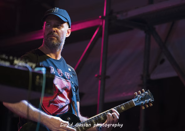 A picture of Deriva in concert taken by David Gasson
