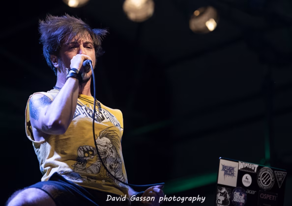 A picture of Deriva in concert taken by David Gasson