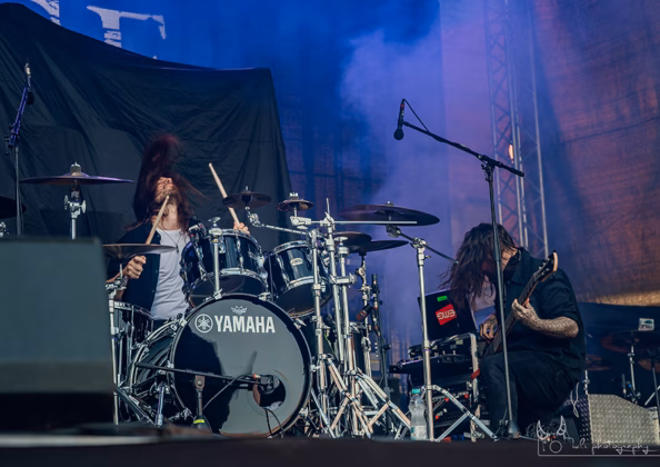Picture of Vestige in concert taken by Iuliana Pasca