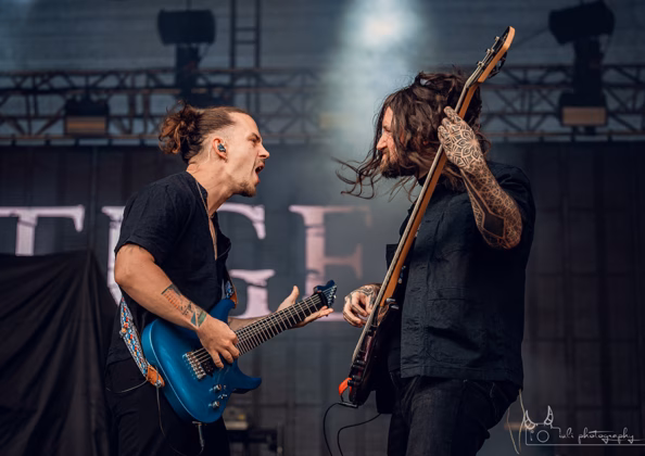 Picture of Vestige in concert taken by Iuliana Pasca