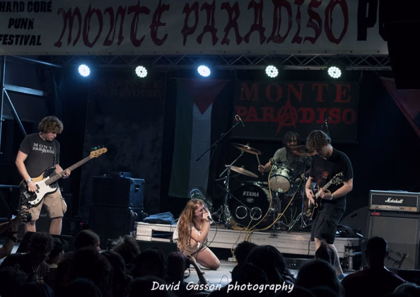 A picture of Plastika in concert taken by David Gasson