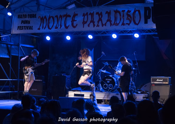 A picture of Plastika in concert taken by David Gasson