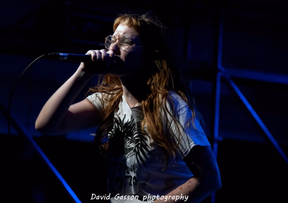 A picture of Plastika in concert taken by David Gasson