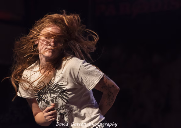 A picture of Plastika in concert taken by David Gasson