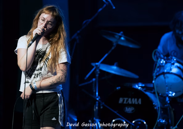A picture of Plastika in concert taken by David Gasson